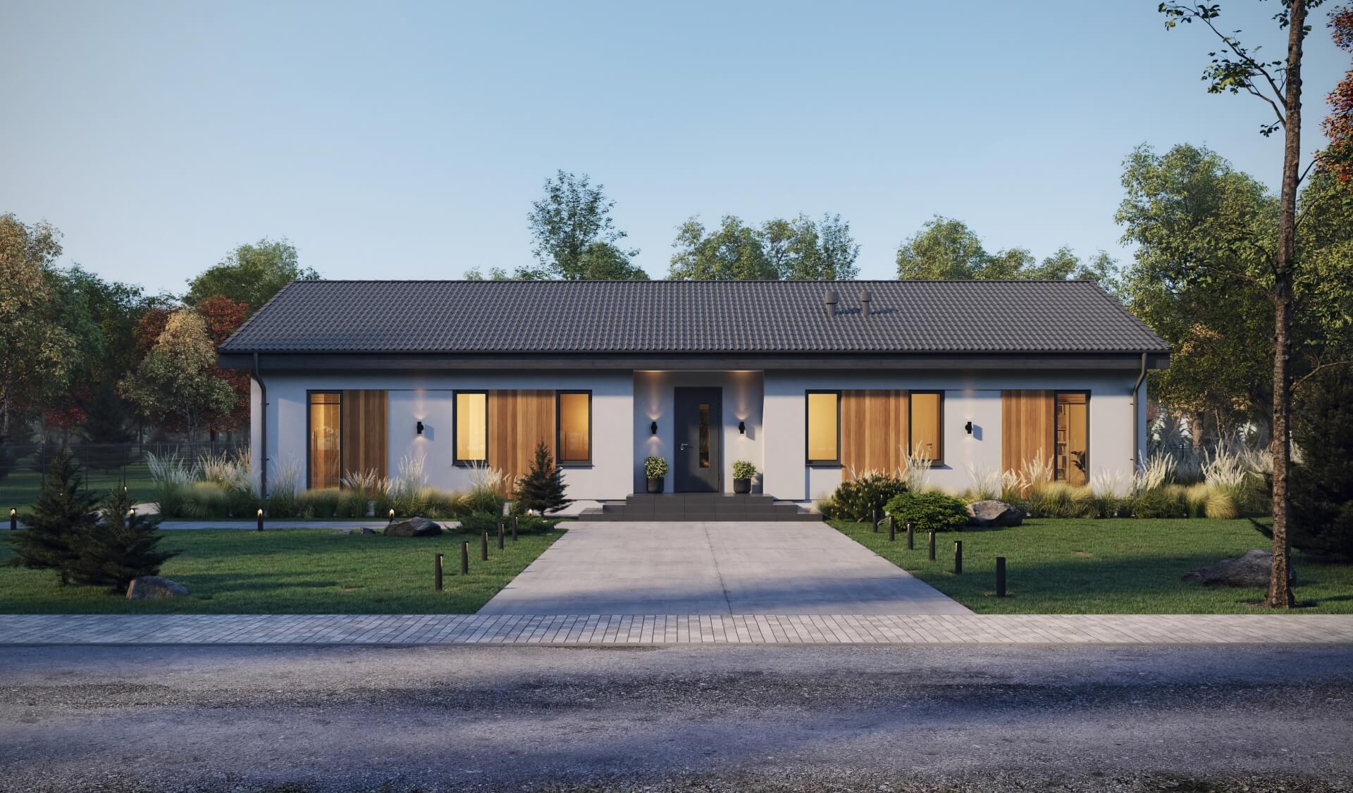 Кухня-гостиная сердце дома 140 м²