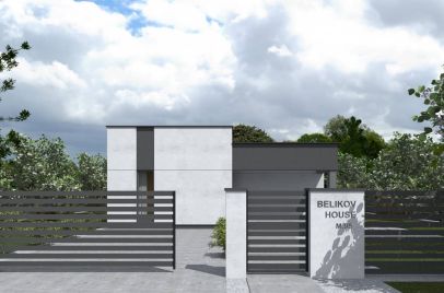 Хайлунд ПазлХаус, крыша плоская