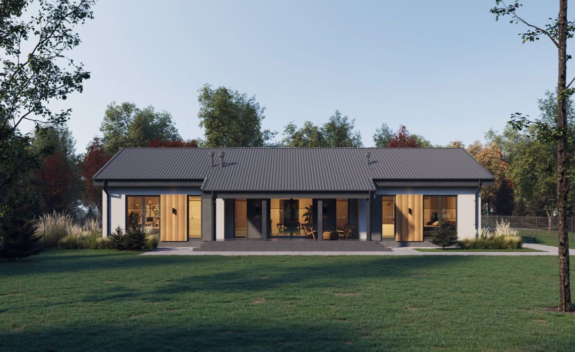 Кухня-гостиная сердце дома 180 м2