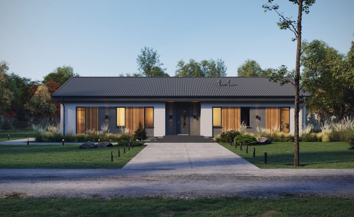 Кухня-гостиная сердце дома 180 м2