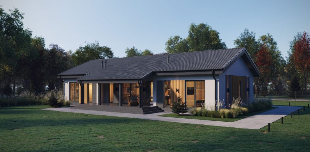 Кухня-гостиная сердце дома 180 м²