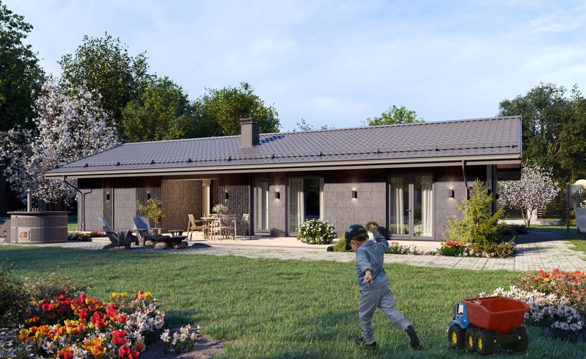 Милый дом 6, мастер-спальня 115м2