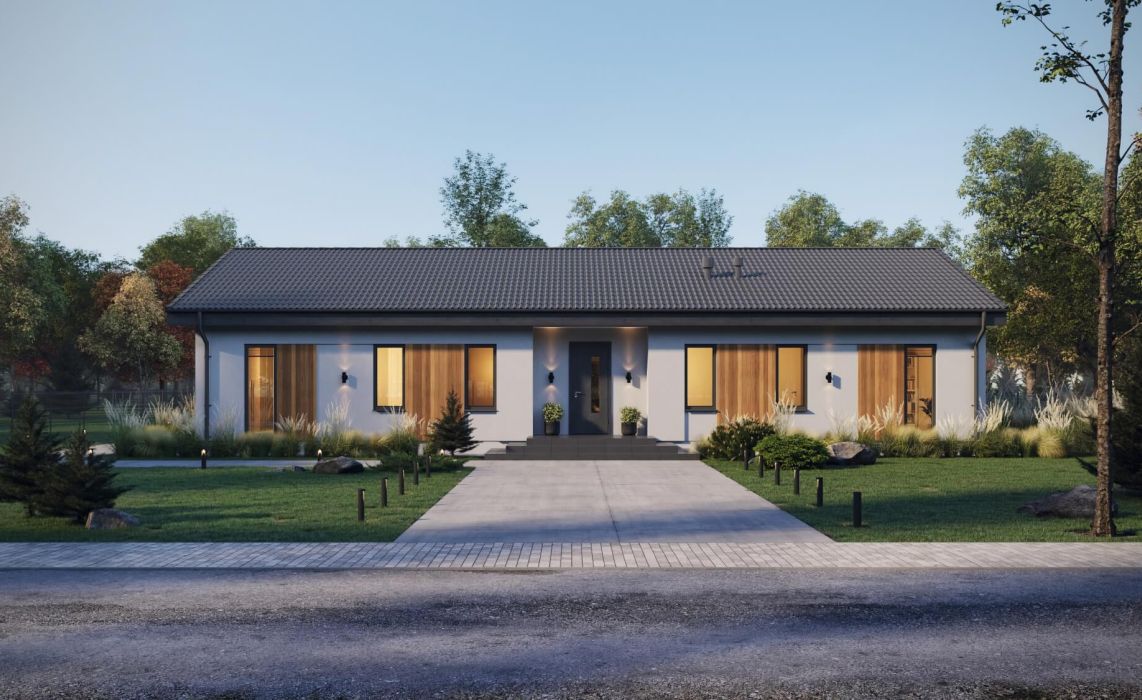 Кухня-гостиная сердце дома 180 м2