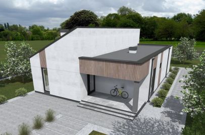 Норхельм ПазлХаус, крыша комбинированная