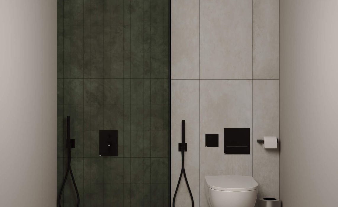 Кухня-гостиная боковая, терраса задняя 120 м²