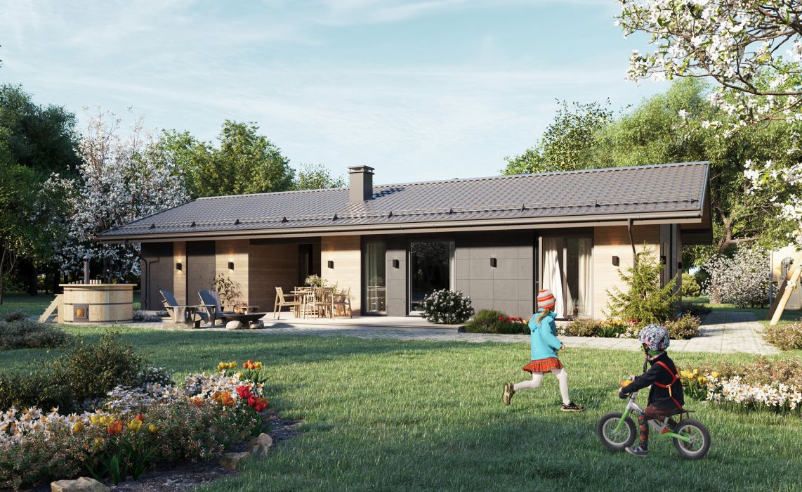 Милый дом 6, мастер-спальня 115м2