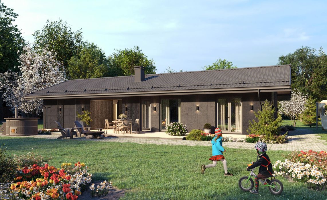 Милый дом 6, мастер-спальня 115м2