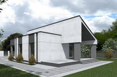 Гамвик ПазлХаус, крыша комбинированная