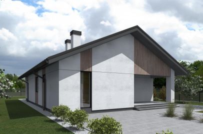 Норхельм ПазлХаус, крыша скатная